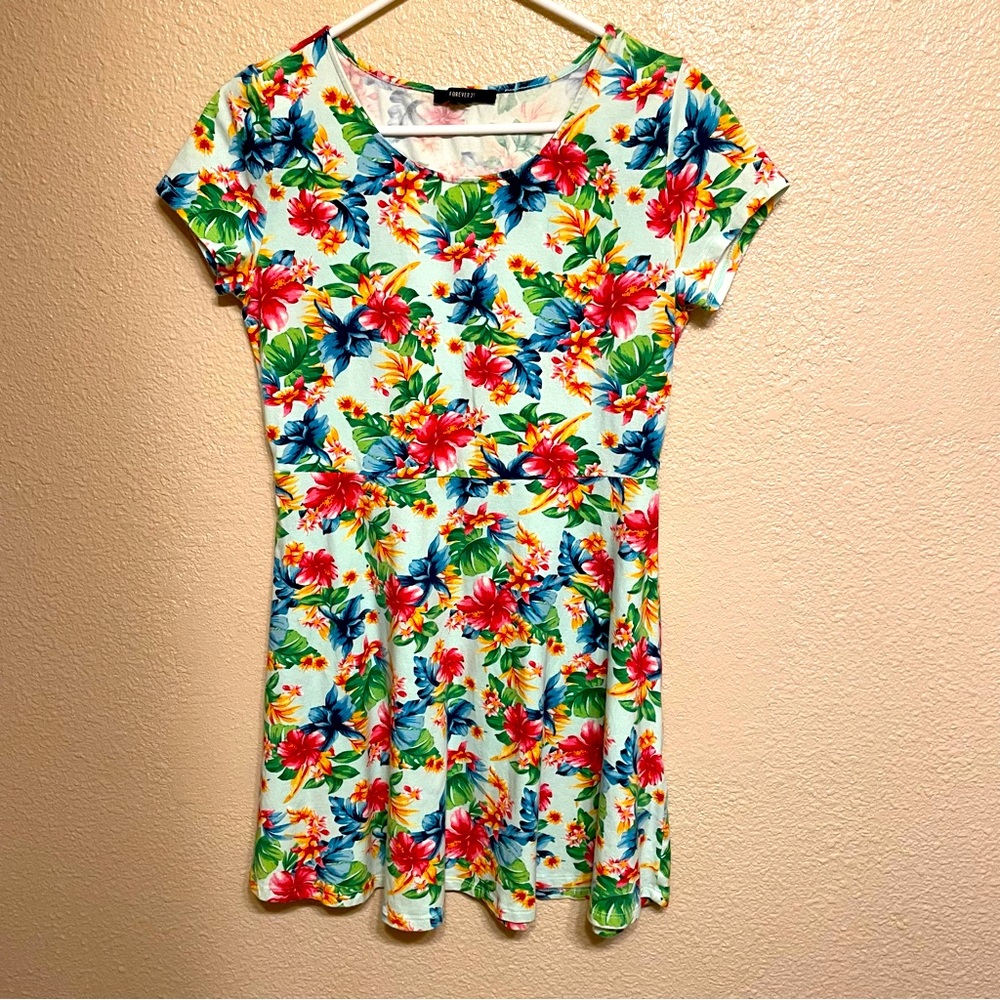 ⭐️Forever 21 Floral skater dress